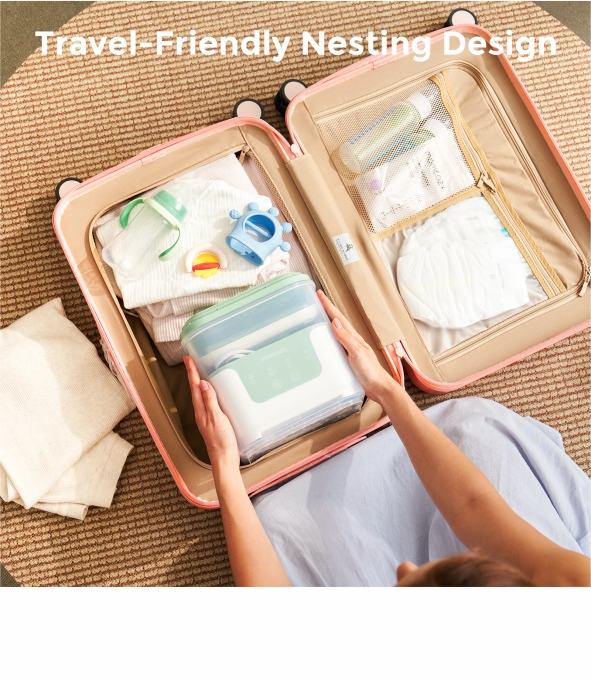 Momcozy 4 in 1 Compact Bottle Sterilizer and Dryer