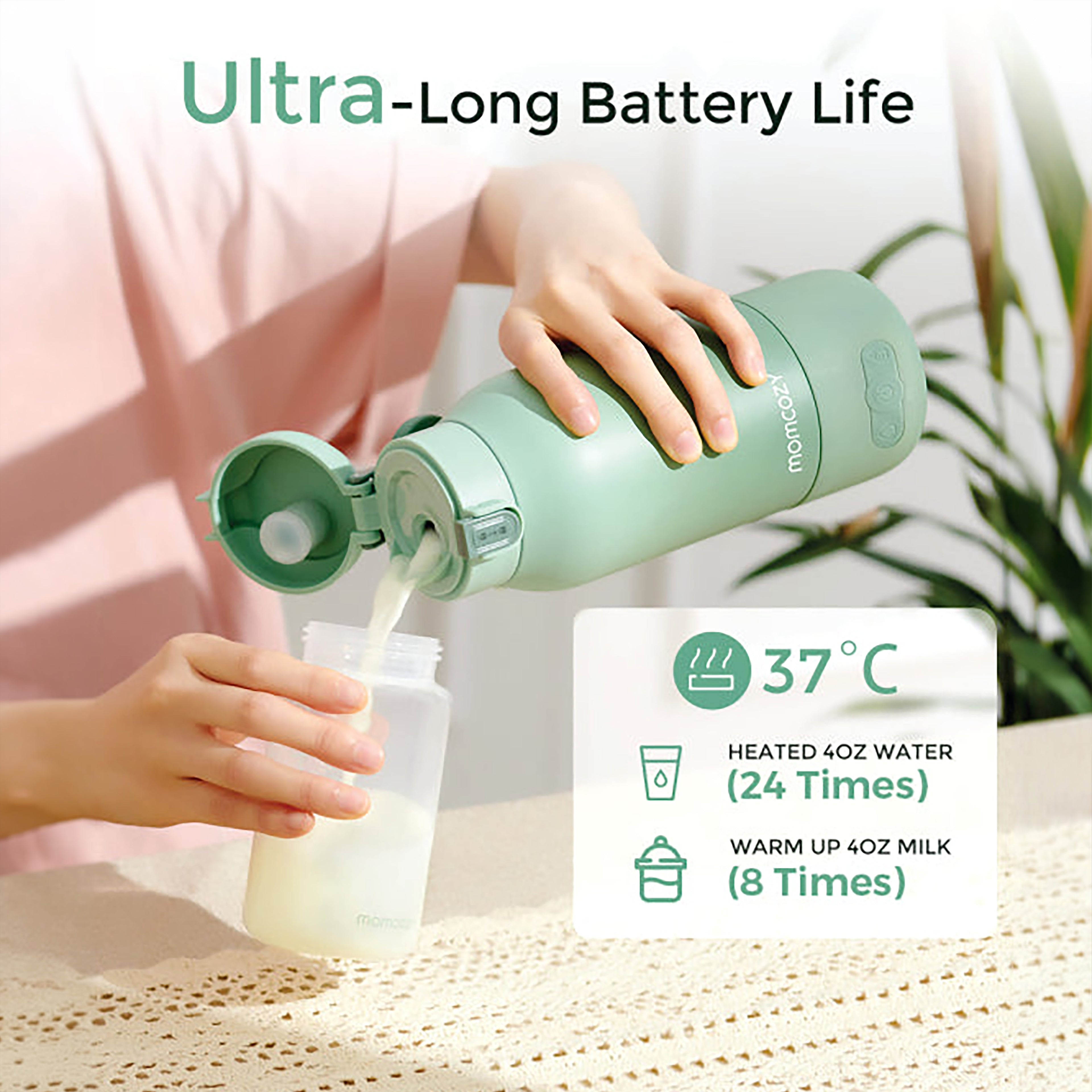 Portable Breastmilk & Water Warmer for Travel