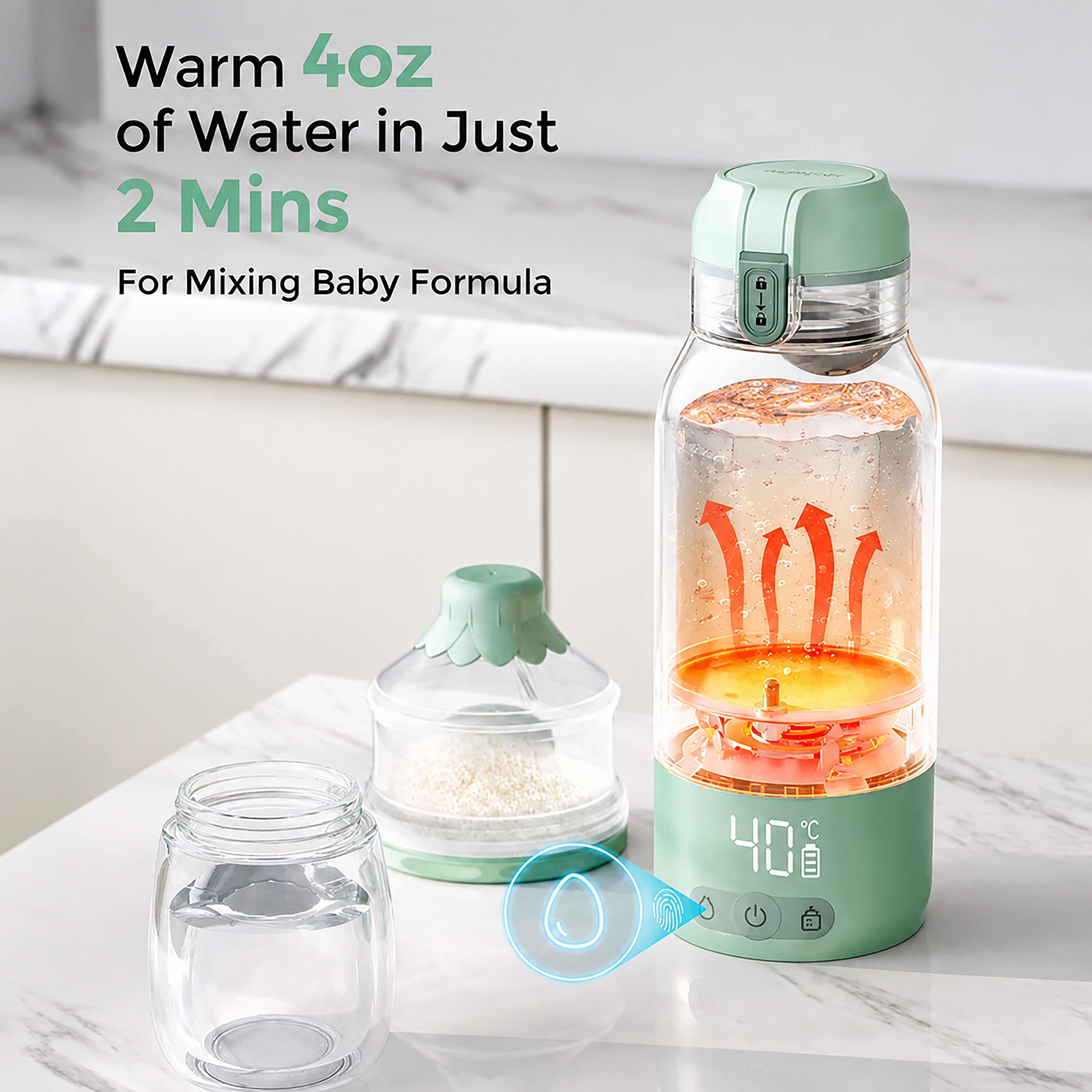 Portable Breastmilk & Water Warmer for Travel
