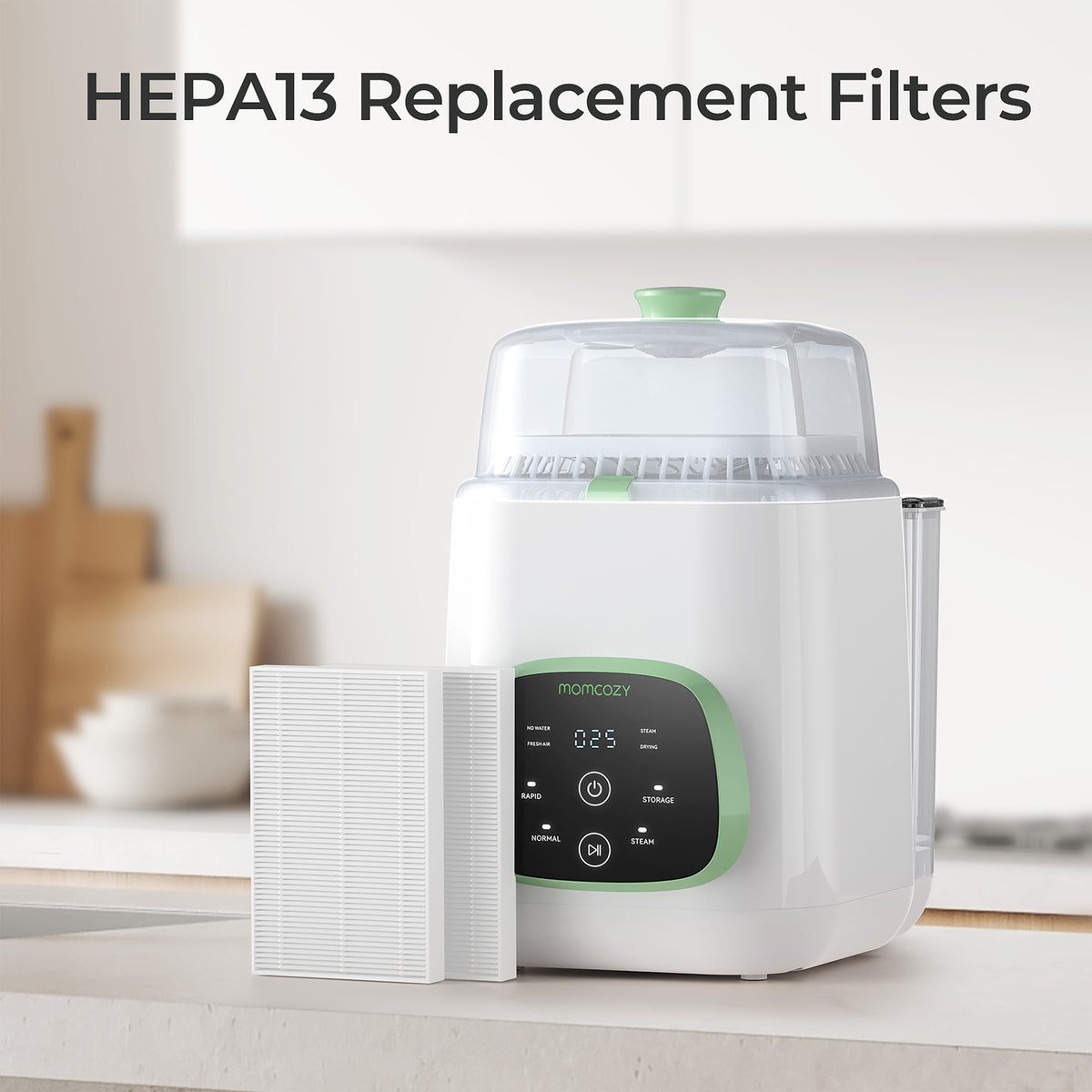 KleanPal Pro | Baby Bottle Washer HEPA Filter - 2 Pack