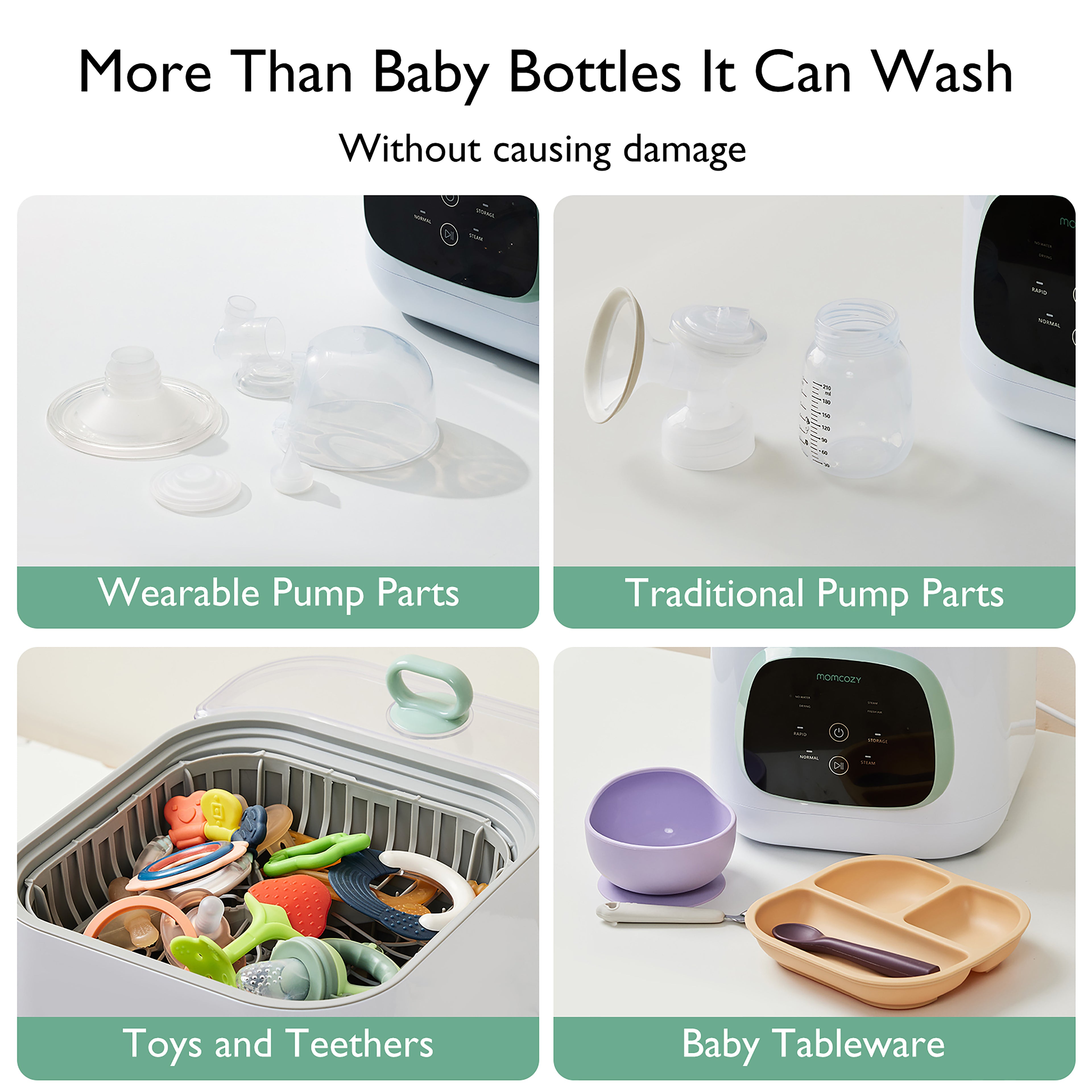 KleanPal Pro | Baby Bottle Washer, Sterilizer & Dryer