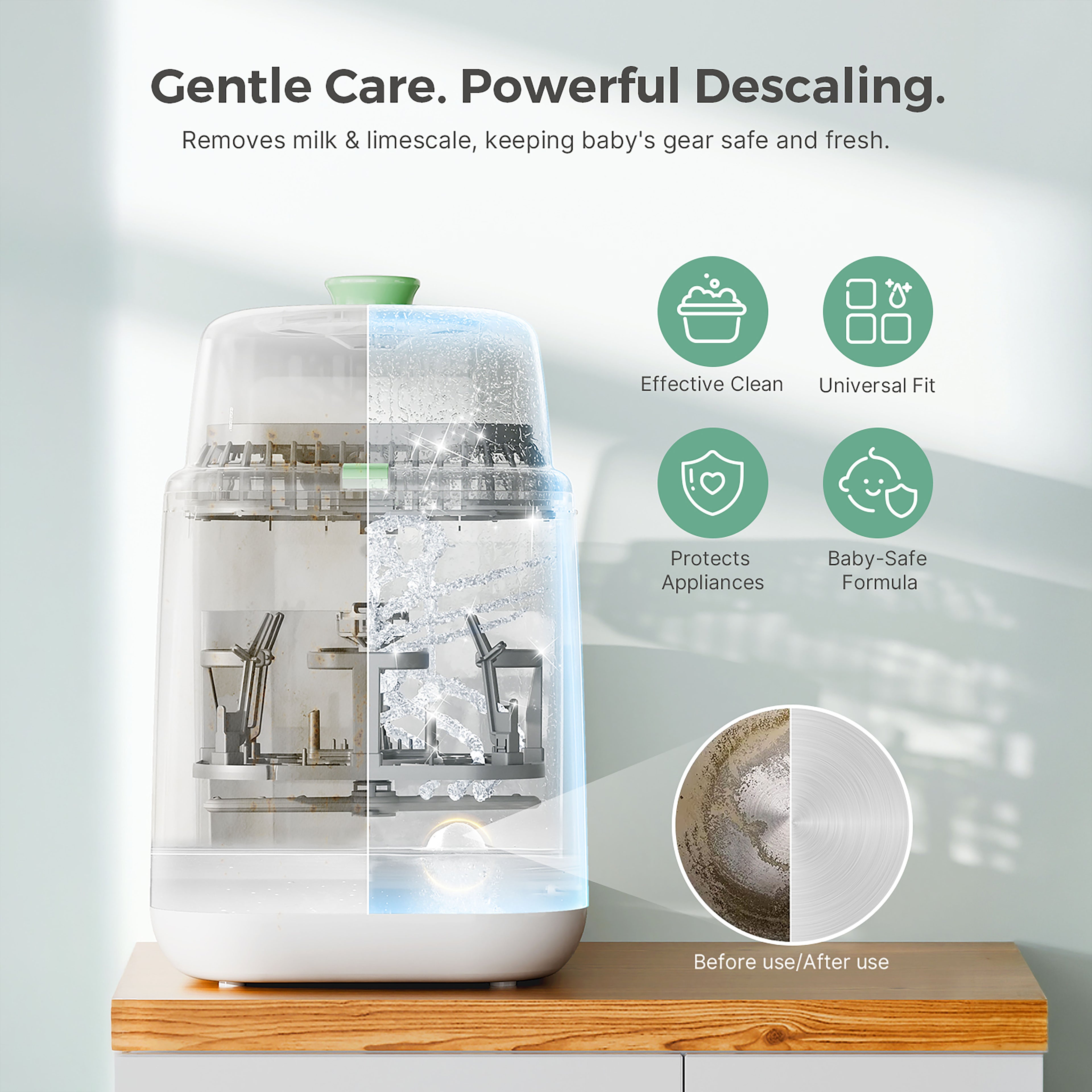 Descaler for KleanPal Pro Bottle Washer | 30 Pack