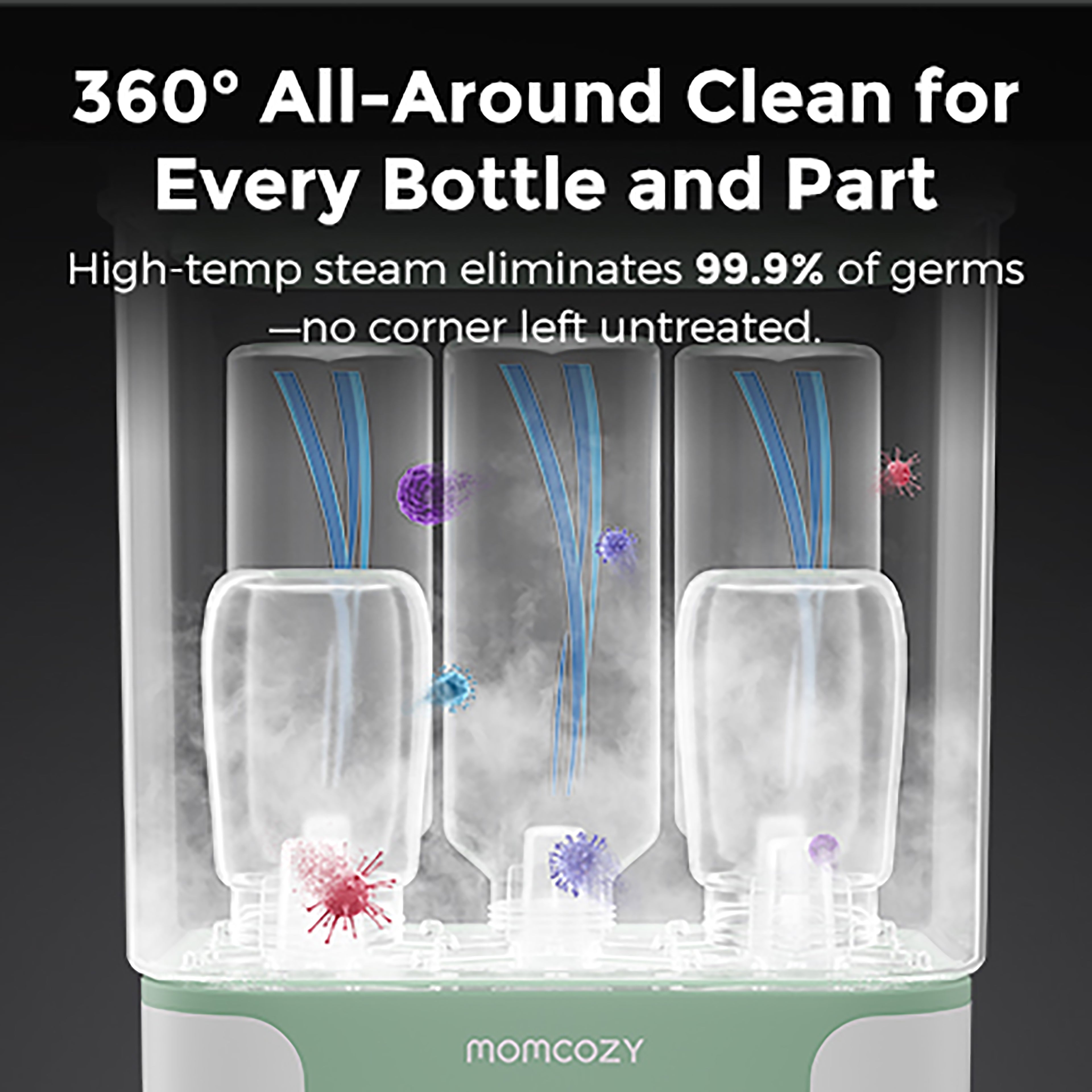 Compact Baby Bottle Sterilizer & Dryer