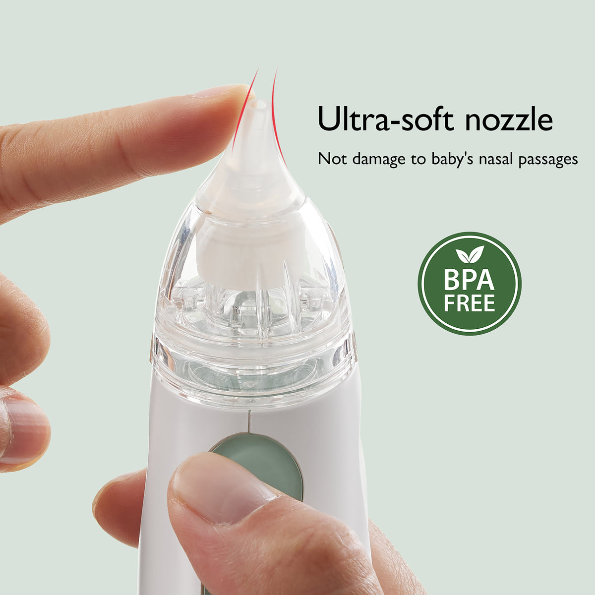 Baby Nasal Aspirator Replacement Tip - 2 Pack