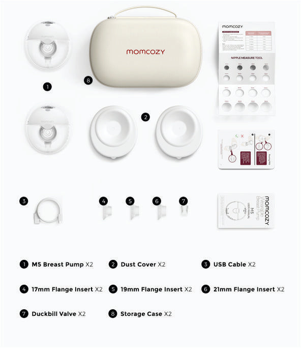 M5 | Wearable Breast Pump - Double
