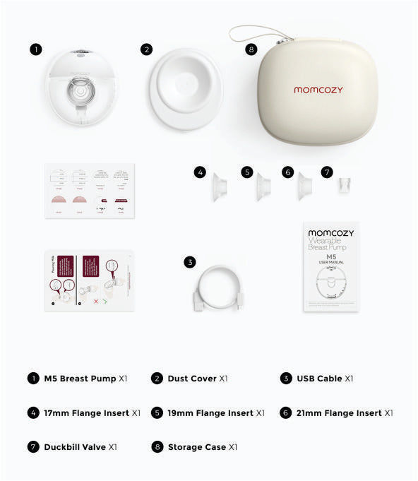 M5 | Wearable Breast Pump - Single