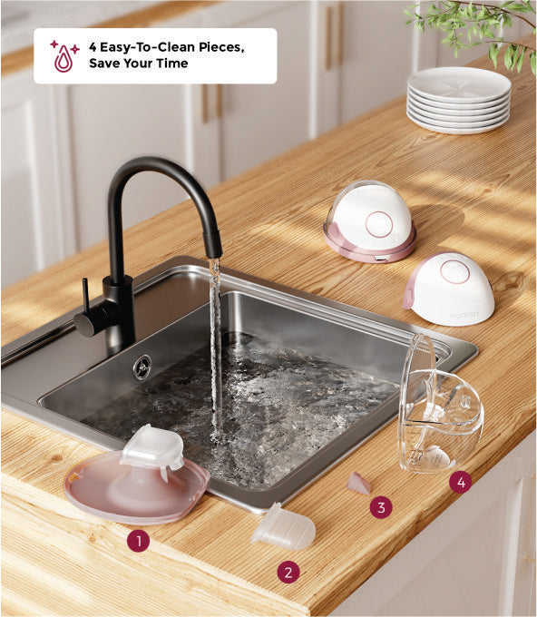 M6 | Mobile Style™ Hands-free Slim Breast Pump - Double