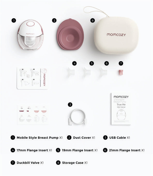M6 | Mobile Style™ Hands-free Slim Breast Pump - Single