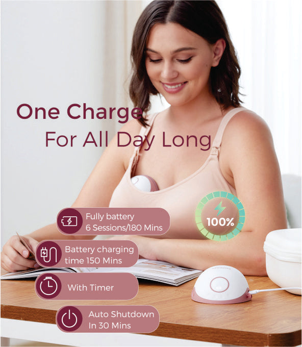 M6 | Mobile Style™ Hands-free Slim Breast Pump - Single
