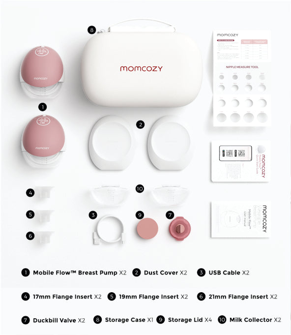 M9 | Mobile Flow™ Hands-free Breast Pump - Double
