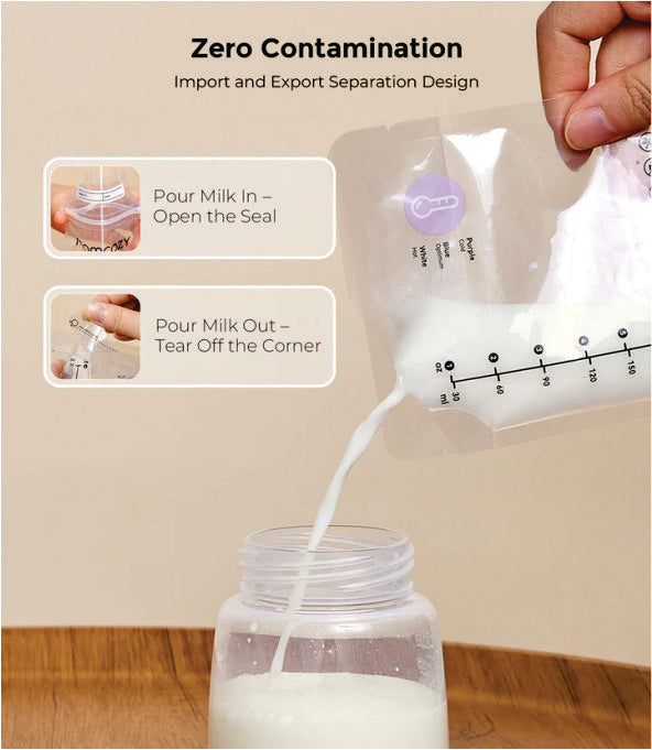 Milk Storage Bags - 50pcs