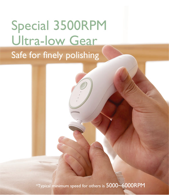 Electric Baby Nail File - Low Noise