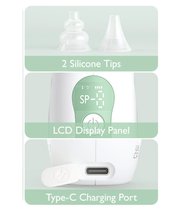 Baby Nasal Aspirator - Long Battery Life