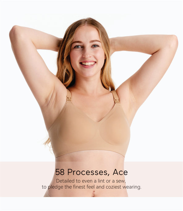 Classic Ultra Soft Nursing Bra - Beige