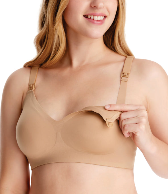 Classic Ultra Soft Nursing Bra - Beige