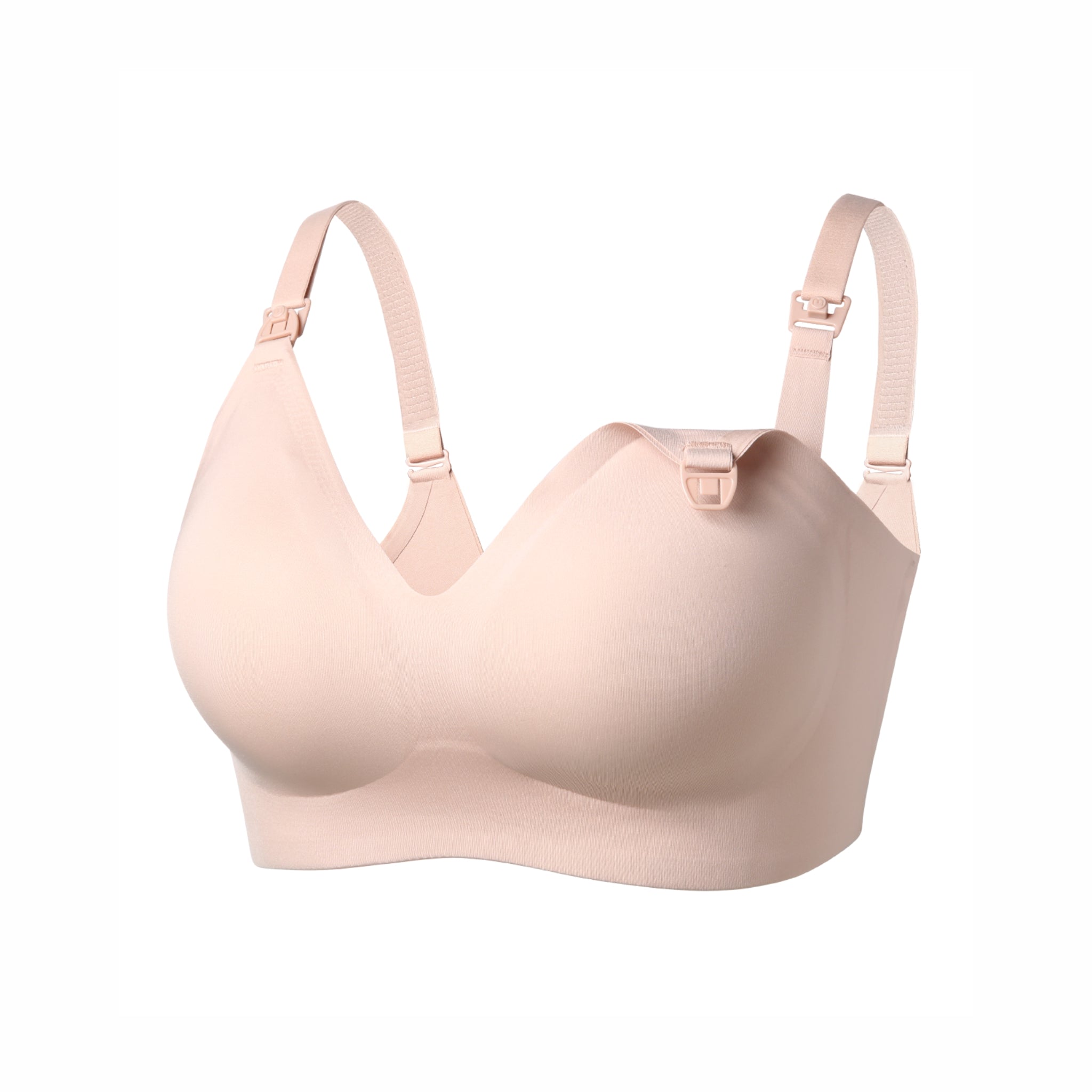 Ultra Soft Seamless Nursing Bra (YN21) - Beige