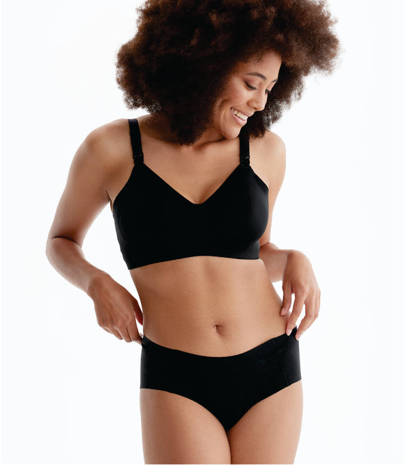 Classic Ultra Soft Nursing Bra - Black