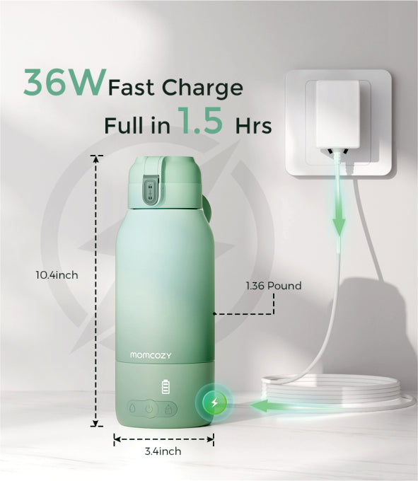Portable Breast Milk & Water Warmer for Travel